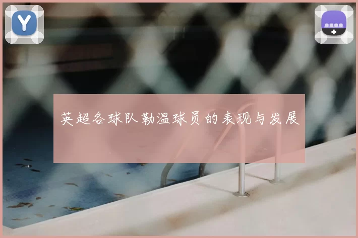 英超各球队勒温球员的表现与发展